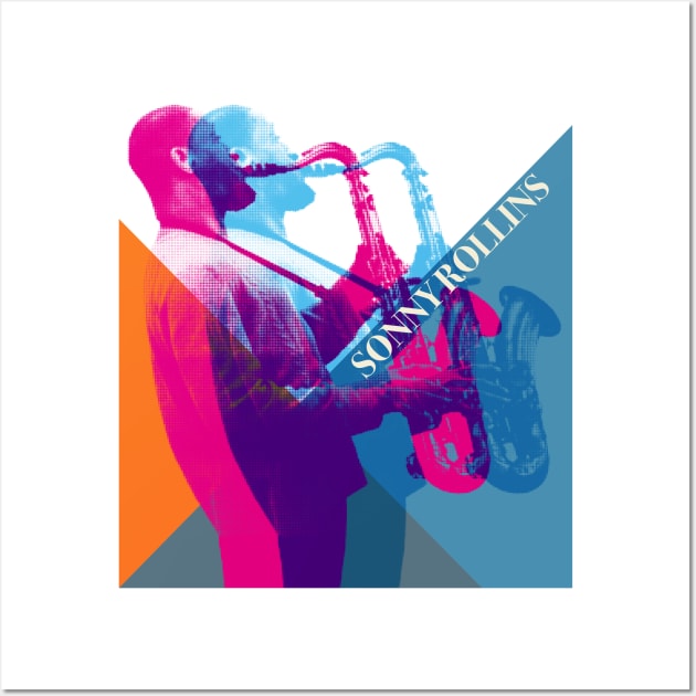 Sonny Rollins Wall Art by HAPPY TRIP PRESS